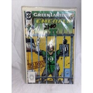 Green Lantern comic book Emerald Dawn 2 # 1 1991 DC case vintage